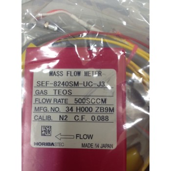 Horiba STEC SEF-8240SM-UC-J3 Mass Flow Meter & VC-1410-UC-14 Injection Valve
